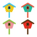 Colorful Birdhouses