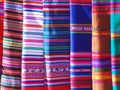 Colorful blankets Royalty Free Stock Photo