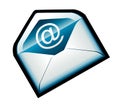 Colorful Blue Email Icon