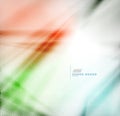 Colorful blur abstract geometric background