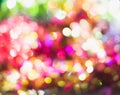 Effect light, colorful blur bokeh background Royalty Free Stock Photo