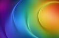 Colorful blur wave Abstract background wallpaper vivid color vector illustration. Royalty Free Stock Photo