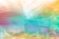 Colorful blurred abstract background for Thai New Year Songkran festival Royalty Free Stock Photo