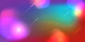 Colorful blurred background. Abstract modern and futuristic space. Fantasy galaxy with stars and lights Royalty Free Stock Photo