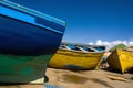 Colorful boats