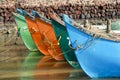 Colorful boats