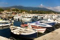 Colorful Boats In Marina Di Campo Harbor