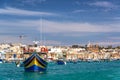 Colorful Boats in Marsaxlokk