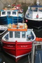 Colorful boats in Seahouses Harbour, Seahouses