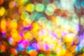 Colorful bokeh