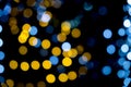 Colorful bokeh abstract light background Royalty Free Stock Photo