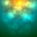 Colorful bokeh background.