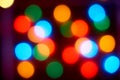 Colorful bokeh photo ideal as a background.