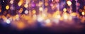 Colorful Bokeh And Retro Lights For A Party Atmosphere Space For Text