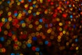 colorful bokeh shimmering background.Shiny Festive Background. Lots of Flashing colorful spots background.Multicolored