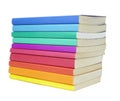 Colorful books stack education Royalty Free Stock Photo