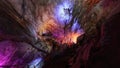 Colorful Borra Caves located on the East Coast of India