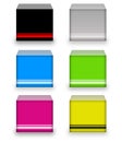 Colorful Boxes Royalty Free Stock Photo