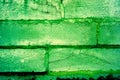 Colorful brick wall pattern, painted bricks as urban texture Royalty Free Stock Photo