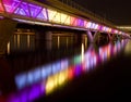 Colorful Bridge in Tempe Arizona Royalty Free Stock Photo