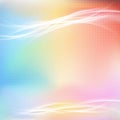 Colorful bright abstract light swoosh line layout Royalty Free Stock Photo