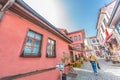 Colorful and bright architecture in Eskisehir, Turkey Royalty Free Stock Photo