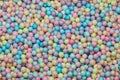 Colorful bright background, multi-colored balls. Sweet nice background candy. Royalty Free Stock Photo