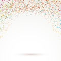 Colorful bright confetti carnival background Royalty Free Stock Photo