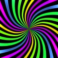 Colorful Bright Spiral background.