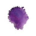 colorful bright violet watercolor gradient splash