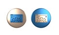 Colorful Browser setting icon isolated on white background. Adjusting, service, maintenance, repair, fixing. Circle