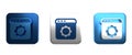 Colorful Browser setting icon isolated on white background. Adjusting, service, maintenance, repair, fixing. Square