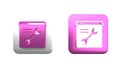 Colorful Browser setting icon isolated on white background. Adjusting, service, maintenance, repair, fixing. Square