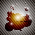 Colorful bubble background eps10 Royalty Free Stock Photo