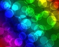 Colorful bubbles background