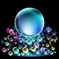 Colorful bubbles