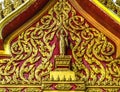 Colorful Buddha Decoration Temple Wat That Sanarun Bangkok Thailand