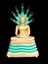 Colorful buddha image Royalty Free Stock Photo