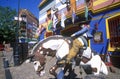 Colorful building of Ala Boca, art area for tourists in Buenos Aires, Argentina Royalty Free Stock Photo