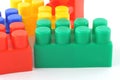 Colorful building blocks #2 Royalty Free Stock Photo