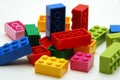 Colorful building blocks Royalty Free Stock Photo