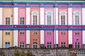 Colorful building facade in Copenhagen, Denmark