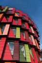 Colorful Building Kuggen at Lindholmen, Gothenburg Royalty Free Stock Photo