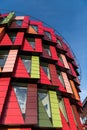 Colorful Building Kuggen at Lindholmen, Gothenburg Royalty Free Stock Photo