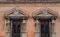 Colorful building in Merida, Yucatan Royalty Free Stock Photo