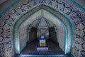 Colorful Building of Pahlavan Mahmoud Mausoleum in Khiva