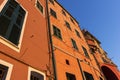 Colorful building in Riomaggiore in Italy