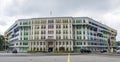 Colorful building of Singapore Ministry of Culture and Art