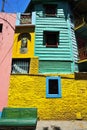 Colorful buildings of Caminito street in La Boca neighborhood - Buenos Aires, Argentina Royalty Free Stock Photo