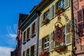 The colorful buildings in Colmar, France